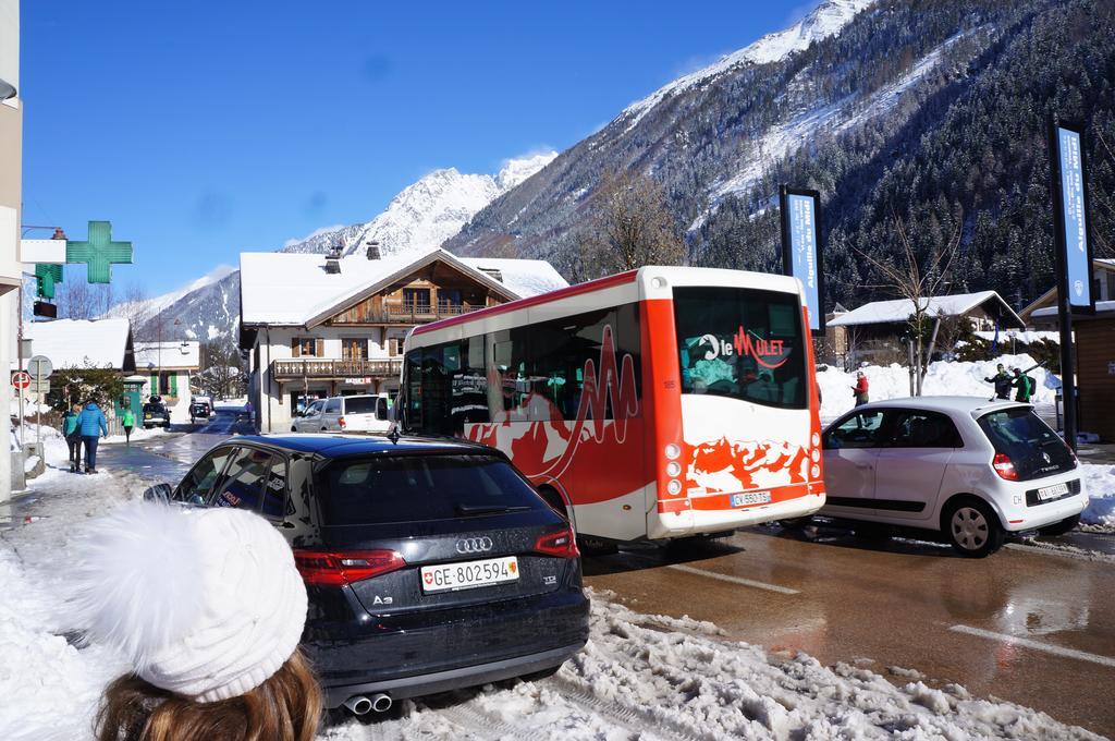 Nid Douillet De Chamonix Apartment Exterior foto